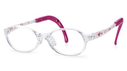 TKEC11 | Oval Pink Kids Glasses