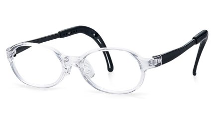 TKEC7 | Oval Clear Kids Glasses