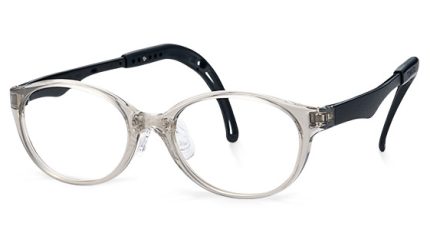 TKFC9 | Round Black Kids Glasses