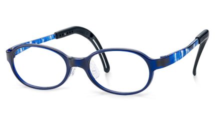 TKEC33 | Oval Navy Kids Glasses