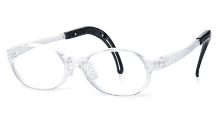 TKEC36 | Oval Clear Kids Glasses
