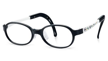 TKEC42 | Oval Black Kids Glasses