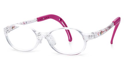 TKEC43 | Oval Pink Kids Glasses