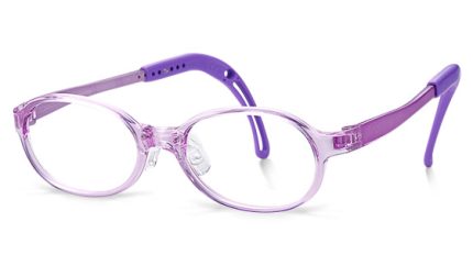 TKEC46 | Oval Purple Kids Glasses