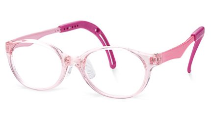 TKFC16 | Round Pink Kids Glasses