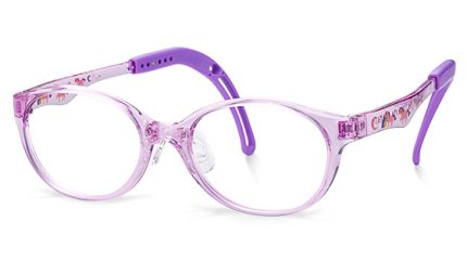 TKFC18 | Round Purple Kids Glasses