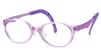 TKFC19 | Round Purple Kids Glasses