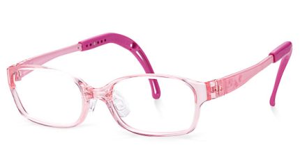 TKCC28 | Square Pink Kids Glasses